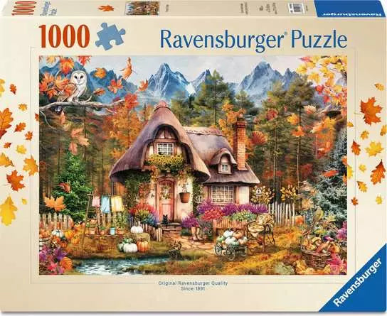 Ravensburger Pumpkin Cottage 1000 Piece Puzzle image 0